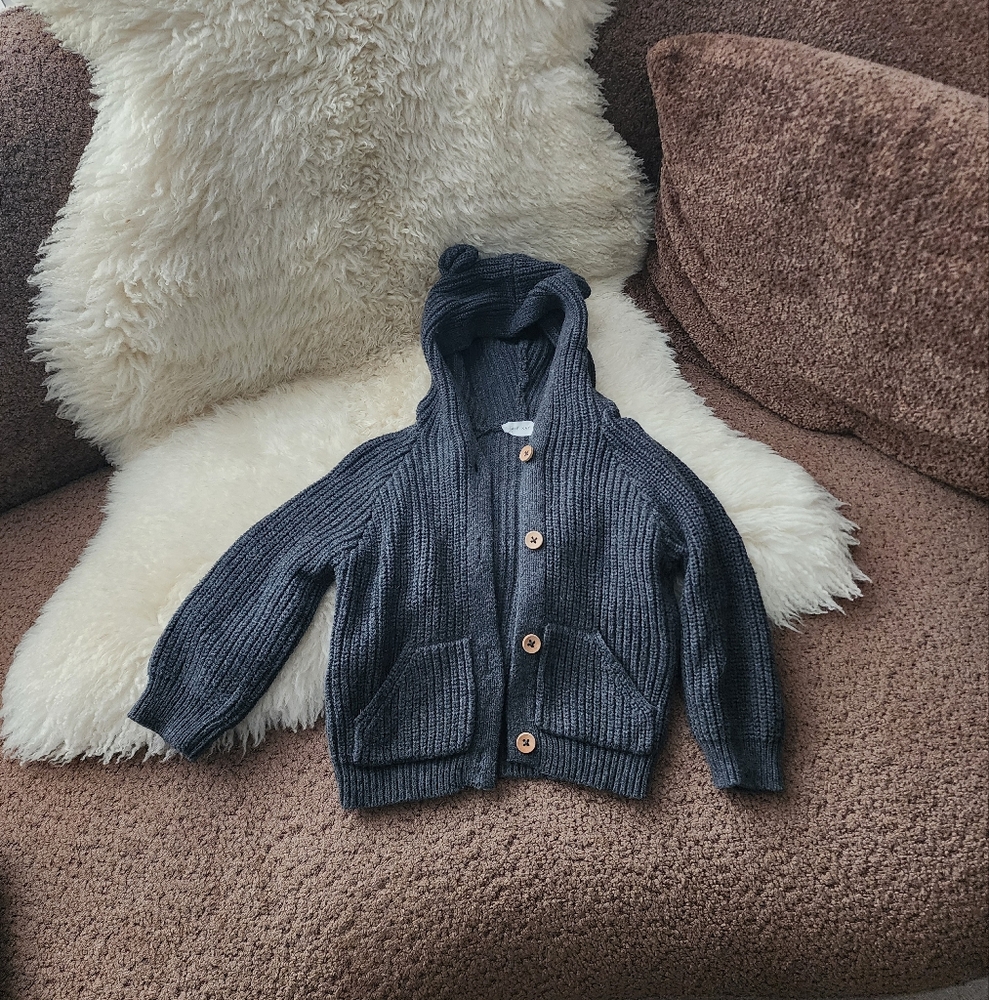 Jamie Kay Grey Cardigan